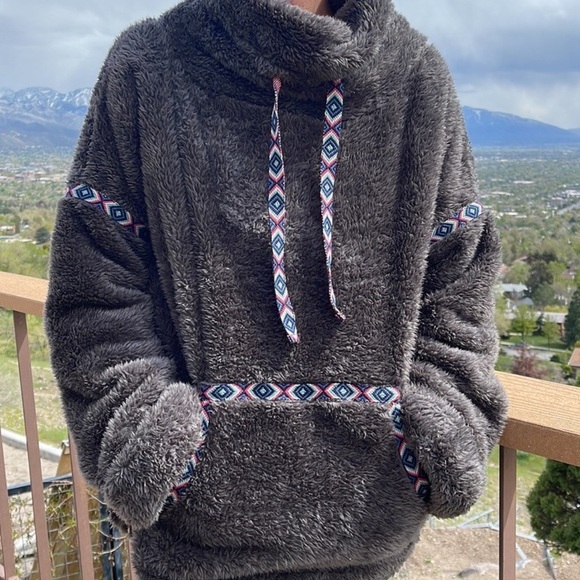 Sundance Sweaters - Sundance Mountain Loft Fleece Pullover size PXS